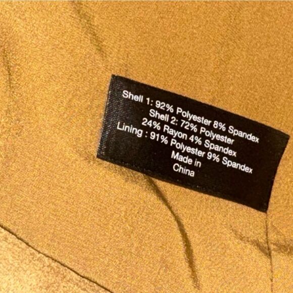 NWT PLUS LANE BRYANT Tucson Tan Faux Vegan Suede Stretch Moto Jacket Sz 14/16 - Picture 10 of 10